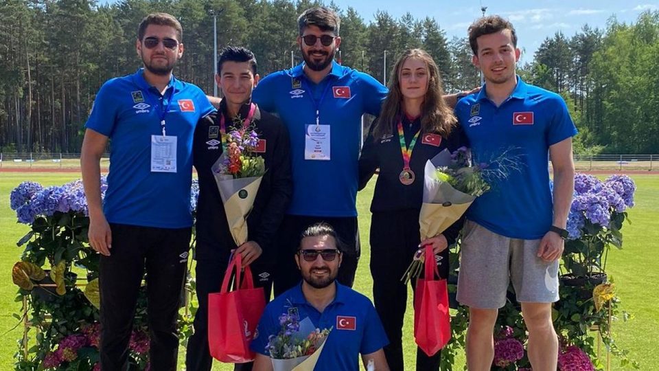 Genç pentatletler Litvanya’da bronz madalya kazandı